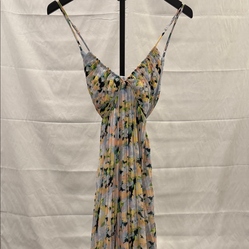 Club Monaco Pastel Floral Maxi Dress